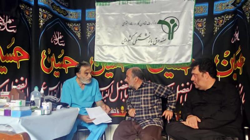 بازدید معاون توسعه مدیریت و منابع صندوق بازنشستگی کشوری از دفاتر خدمات اجتماعی شهدای صندوق در کربلا و نجف